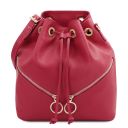 TL Bag Borsa Secchiello in Pelle Morbida Rosa TL142360