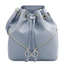 TL Bag Soft Leather Bucket bag Light Blue TL142360