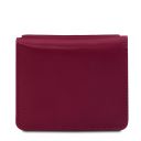 Exclusive Leather Wallet With Coin Pocket Fuchsia TL142059