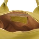 JADE Handtasche aus Leder Grün TL142359