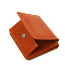 Exclusive Leather Wallet With Coin Pocket Оранжевый TL142059