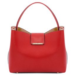 Clio Leather Secchiello bag Lipstick Red TL141690