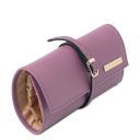 Soft Leather Jewellery Case Lilac TL142193