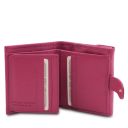 Calliope Exclusive 3 Fold Leather Wallet for Women With Coin Pocket Фуксия TL142058