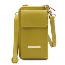 TL Bag Lederbrieftasche mit Tragegurt Grün TL142323