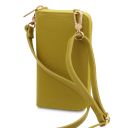 TL Bag Leather Wallet/phone Holder With Strap Green TL142323