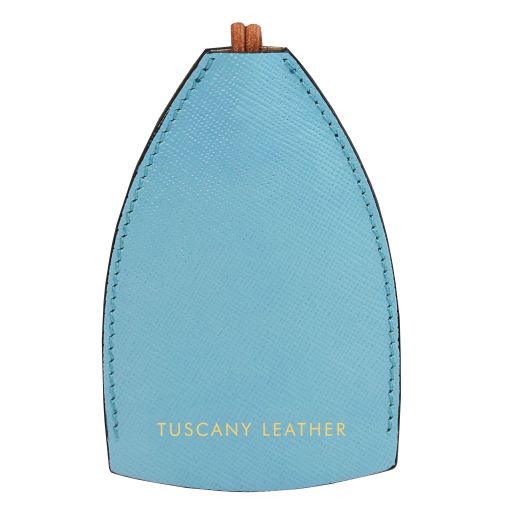 TL Bag Porte Clé en Cuir Bleu clair TL142387