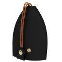 TL Bag Porte Clé en Cuir Noir TL142387