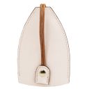 TL Bag Porta Llaves en Piel Beige TL142387