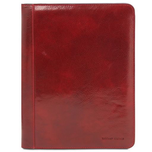 Ottavio Leather Document Case Red TL141178