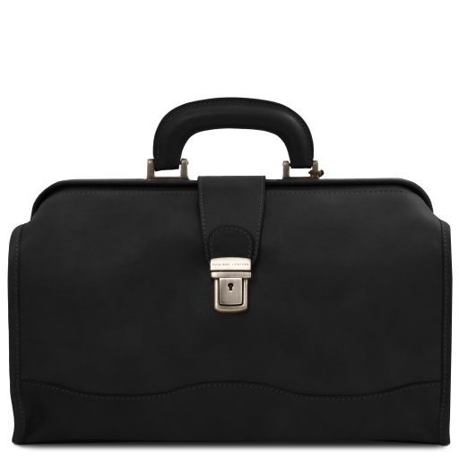 Raffaello Doctor Leather bag Black TL142332