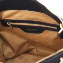 Amy Borsa Shopping in Pelle Morbida Blu scuro TL142385