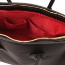 TL Bag Leather Handbag With Golden Hardware Black TL141529