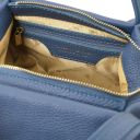 Nora Borsa a Mano in Pelle Morbida Blu TL142372