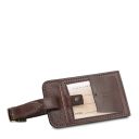 Lisbona Sac de Voyage en Cuir - Petit Modèle Marron foncé TL141658