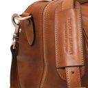 Lisbona Sac de Voyage en Cuir - Petit Modèle Naturel TL141658