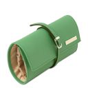 Soft Leather Jewellery Case Mint Green TL142193