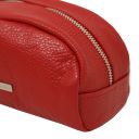 TL Bag Trousse in Pelle Morbida Rosso Lipstick TL142407