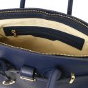 TL Bag Sac à Main Pour Femme Avec Finitions Couleur or Bleu foncé TL141529