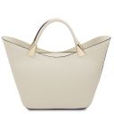 TL Bag Sac à Main en Cuir Beige TL142287