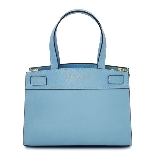 Musa Mini Bolso en Piel Azul celeste TL142401