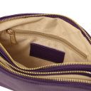 Lily Borsa a Tracolla in Pelle Morbida Viola TL142375