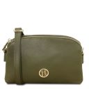 Lily Borsa a Tracolla in Pelle Morbida Verde Foresta TL142375