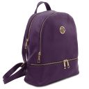 TL Bag Sac à dos en Cuir Souple Violet TL142280