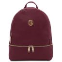 TL Bag Sac à dos en Cuir Souple Bordeaux TL142280