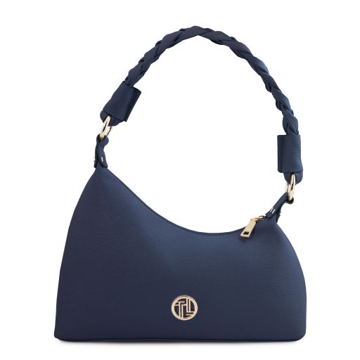 Sophie Borsa al Hombro en Piel Azul oscuro TL142367