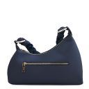 Sophie Schultertasche aus Leder Dunkelblau TL142367