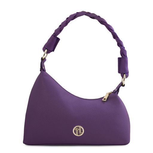 Sophie Borsa a Spalla in Pelle Viola TL142367