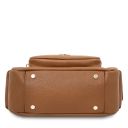 Olivia Handtasche aus Leder Cognac TL142396