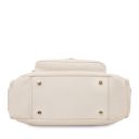 Olivia Leather Tote Beige TL142396