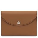 Leather Business Card / Credit Card Holder Cognac TL142417