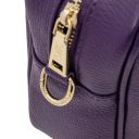 Vivian Leather Tote Purple TL142368