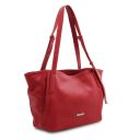 TL Bag Borsa Shopping in Pelle Morbida Rosso Lipstick TL142230