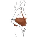 TL Bag Bolso Shopping en Piel Suave Cognac TL142230