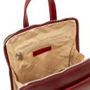 Paris Small Leather Backpack for Women Red TL142410