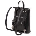 Paris Small Leather Backpack for Women Black TL142410