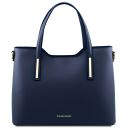 Olimpia Leather Tote Темно-синий TL141412