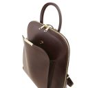 TL Bag Zaino da Donna in Pelle Saffiano Caffè TL141631