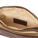 Lily Bolso en Piel Suave con Bandolera Café TL142375