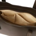 Olimpia Leather Tote - Small Size Coffee TL141521