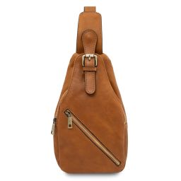 Kevin Leather Crossover bag Телесный TL142423