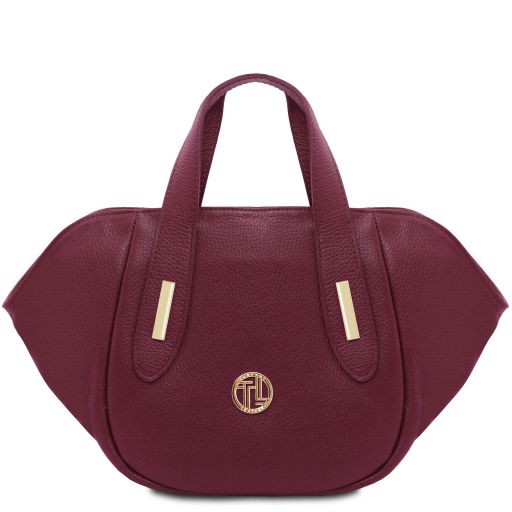 Dana Handtasche aus Leder Bordeaux TL142414