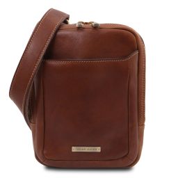 Mark Borsello da Uomo in Pelle Marrone TL142428