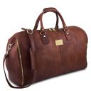 Antigua Sac de Voyage/Housse de Transport Vêtements en Cuir Marron TL142341