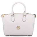 Layla Sac à Main en Cuir Blanc TL142399