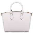 Layla Leather Duffle bag White TL142399